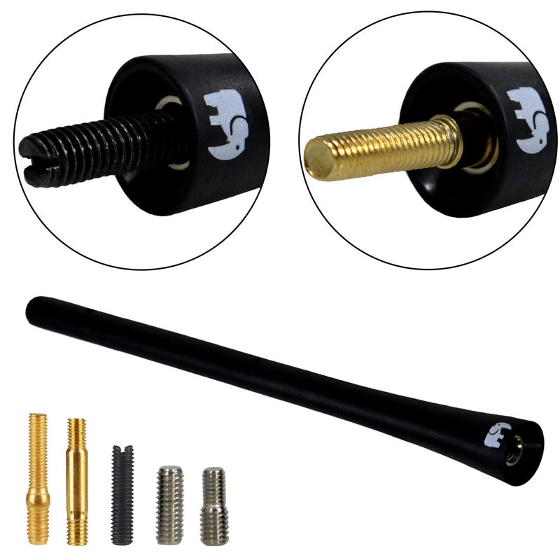 ONE250 7" inch Flexible Rubber Copper Core Antenna, Compatible with Ford F-Series (F-150 F-250 F-350 Super Duty Ford Raptor Ranger Trucks 1997-2024) - Designed for Optimized FM/AM Reception - Image 5